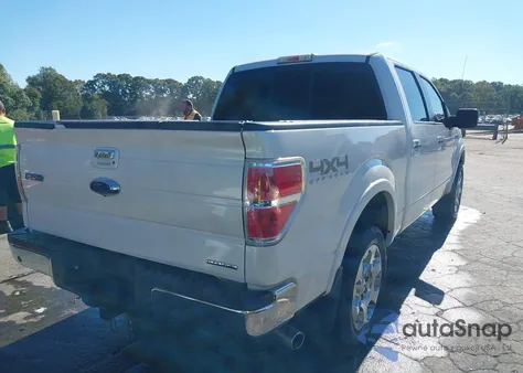 2013 Ford F-150 Lariat из США, поврежденный, VIN 1FTFW1EF8DFC31632